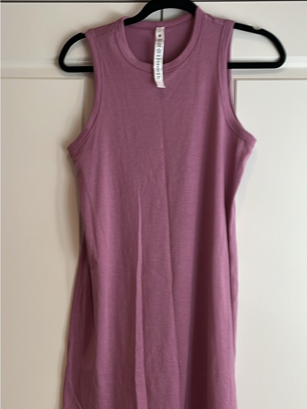 lululemon athletica Sleeveless Scoop Neck Tank Dress - Mauve Pink